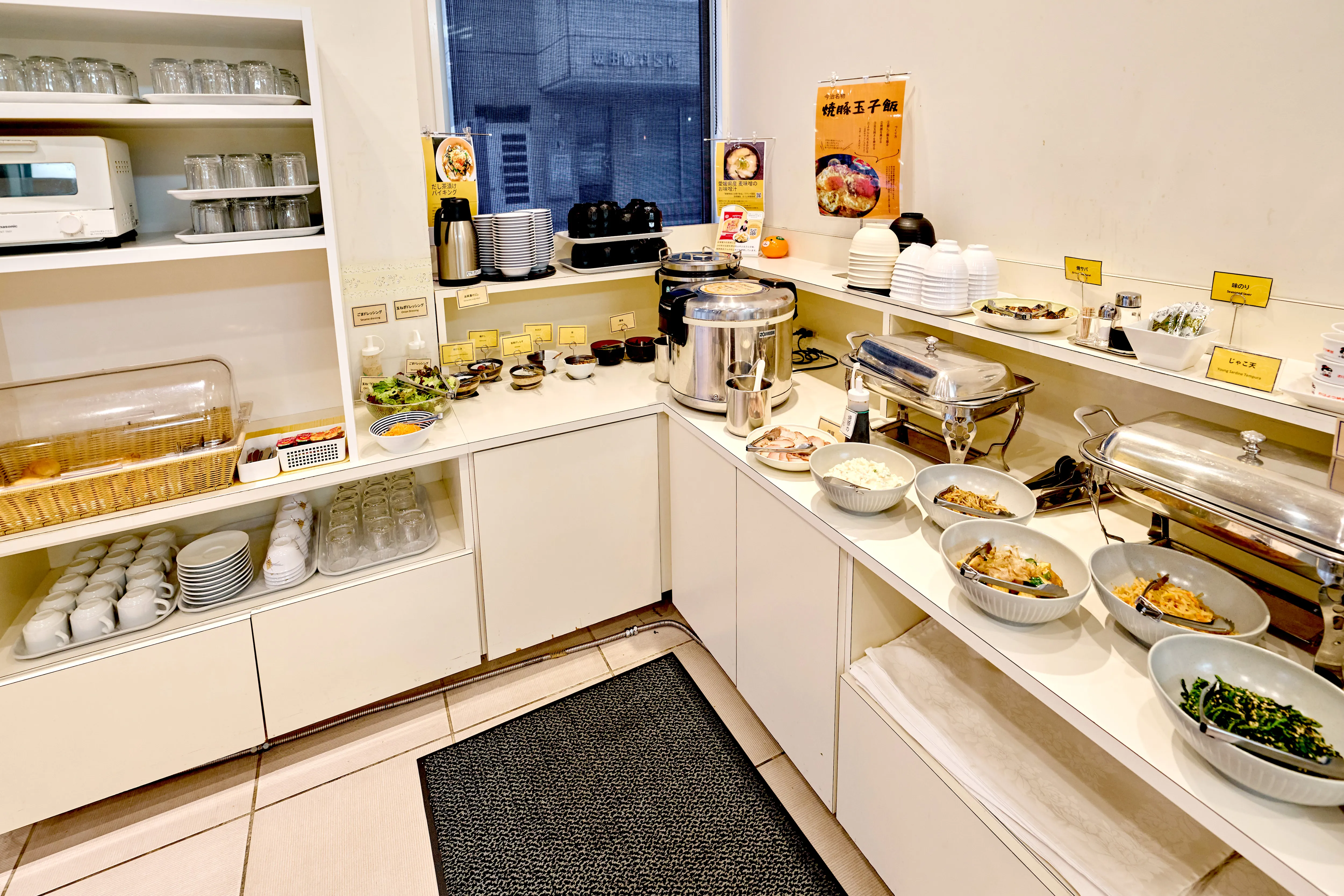 スマイルホテル松山の食事
