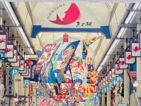 魚の棚の写真