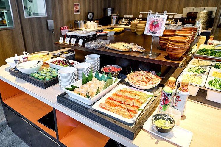 スマイルホテルプレミアム札幌すすきのの食事