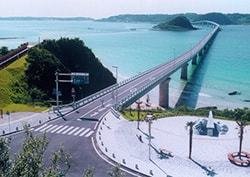 角島大橋の写真
