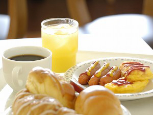 朝食のご案内