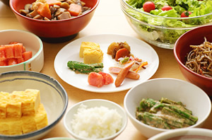 朝食のご案内