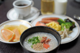 朝食のご案内